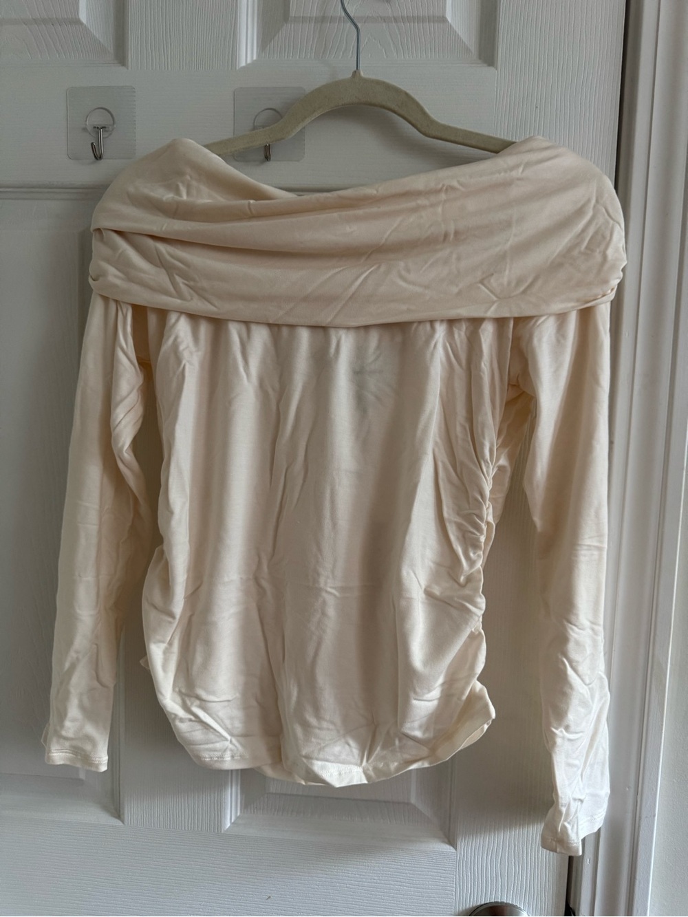 NWT REFORMATION Florentina Knit Off-The-Shoulder Top - Picture 2 of 12